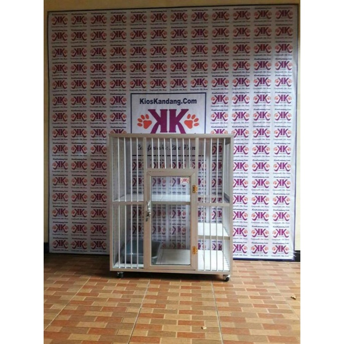 Kandang Kucing Alumunium 2 Tingkat ---Murah---