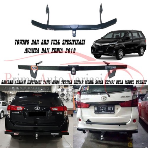 [Eksterior Mobil] TOWING BAR ARB BESI BUMPER BELAKANG TOWING BAR - AVANZA XENIA 2019