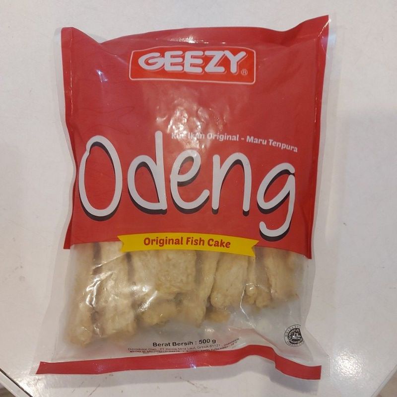 

Odeng Tempura Geezy 500 gr - fish cake korea