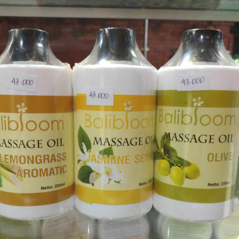 massage oil / minyak pijat