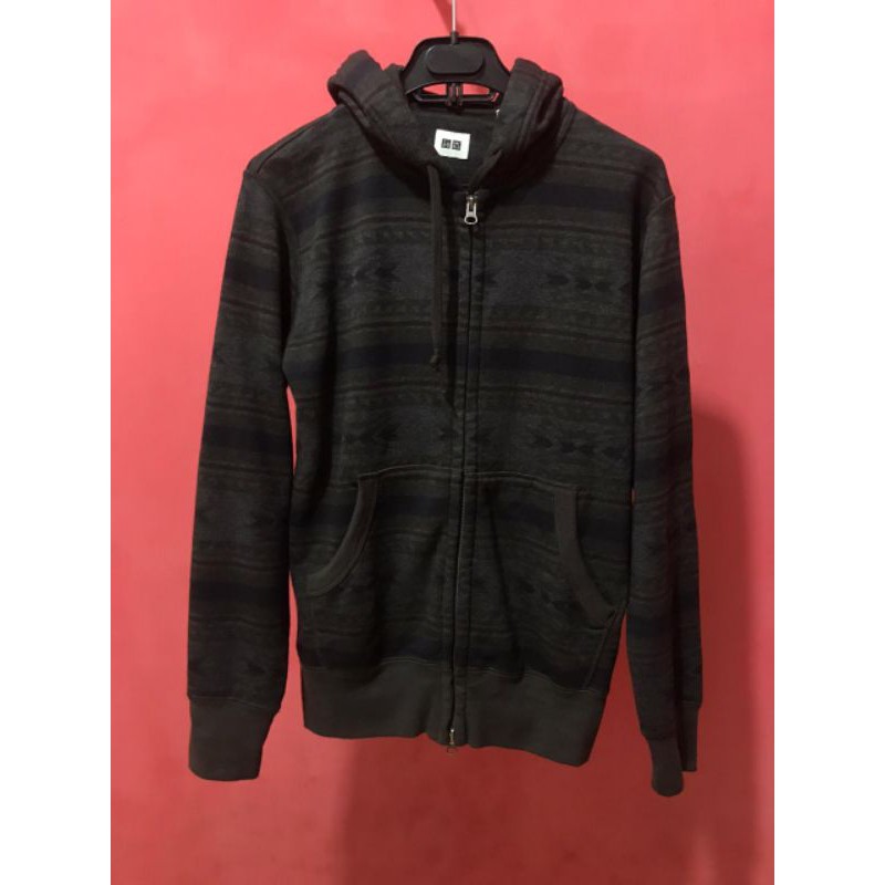 Zip Hoodie UNIQLO navajo