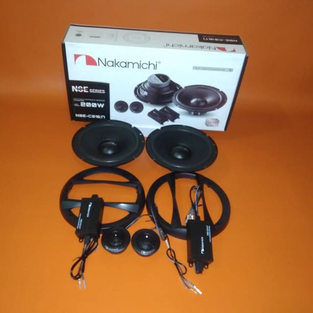 Speaker Split Nakamichi NSE-CS1617 Speaker Twiter Crosoper Audio Mobil