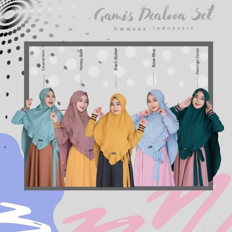 Gamis DEALOVA set by Ummana