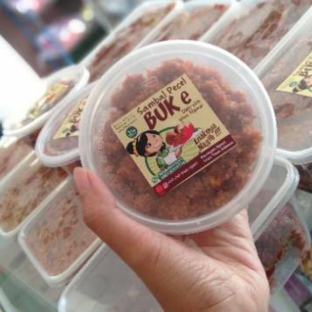 

Sambel pecel pedas sedang khas ngawi 500gram - 1/2kg