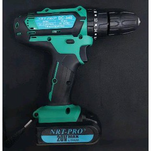 Dijual Mesin bor cordless DC 340 NRT PRO Mesin bor 10mm charger DC 340 20V Murah