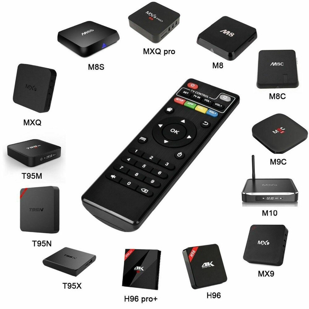 Remote Control Universal Android TV Box MXQ MX10 H96 V88 T95 TX X96 Q1