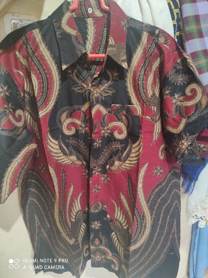 Size M L Xl Xxl Bswart Batik Hrb026 Kenongo Hem Pendek Padi Pekalongan M L Xl Batik Pria Murahl