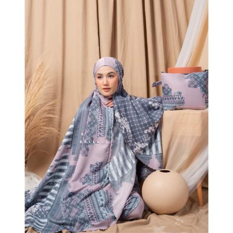 ✓COD MUKENA 2IN1 MAXMARA LUXURY LASERCUT