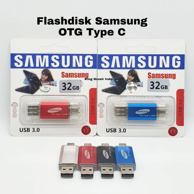 Flashdisk USB Data OTG Samsung 32 GB Flashdrive Type-C