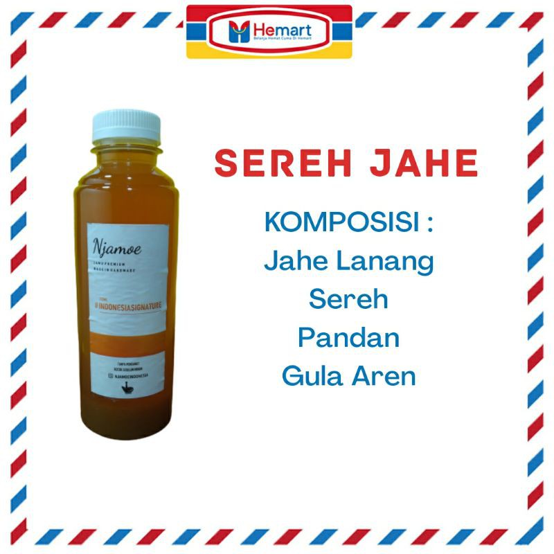 

JAMU PREMIUM SEREH JAHE 250 ML / MINUMAN SEHAT