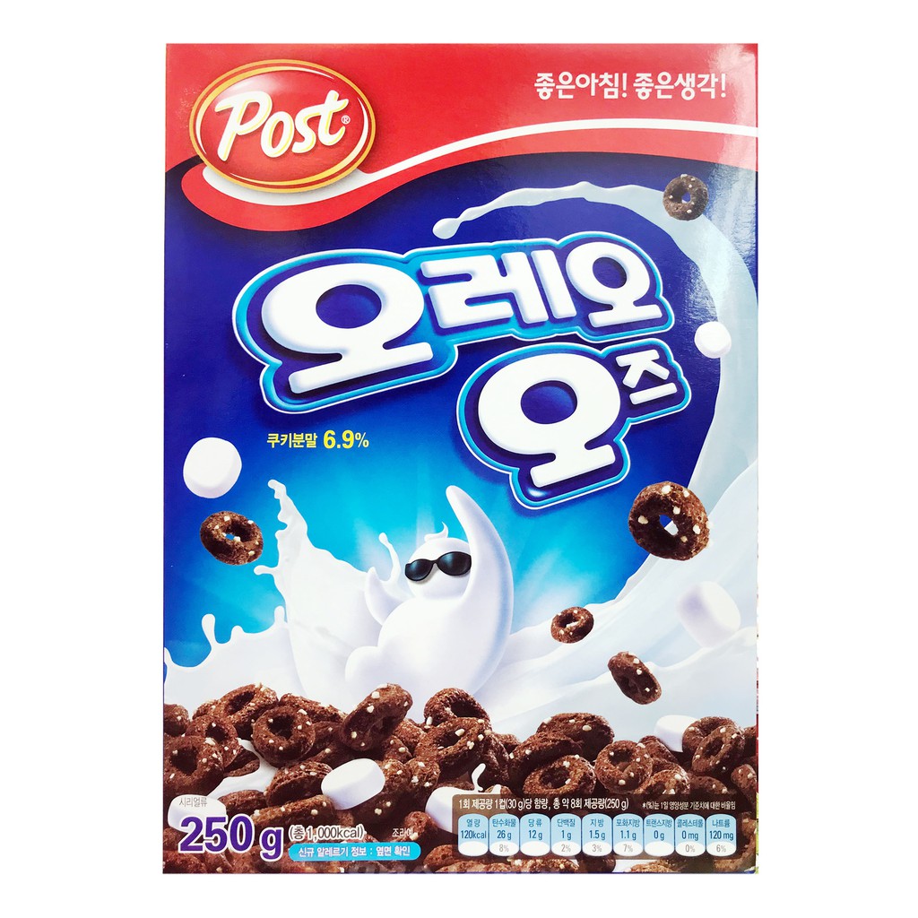 Oreo O's Post Cereal With Marshmellow 250gr (Non Halal)