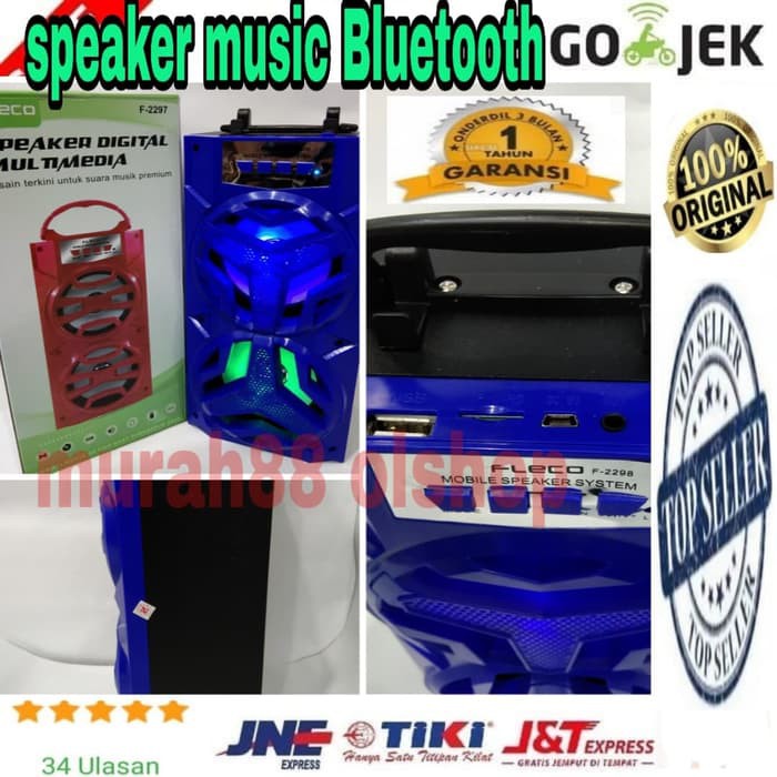 SPEAKER MUSIC BLUETOOTH FLECO F-2297