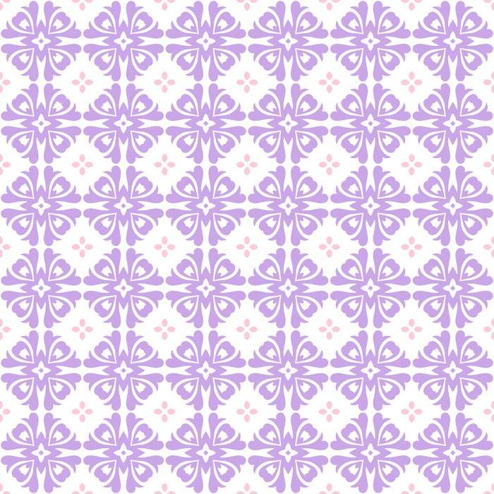 Kertas Scrapbook - Lavender Design (2)
