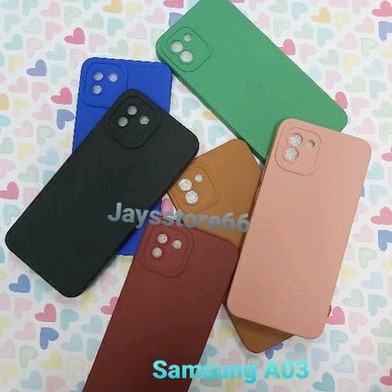 Case Pro Camera Soft Matte Protector Samsung A03