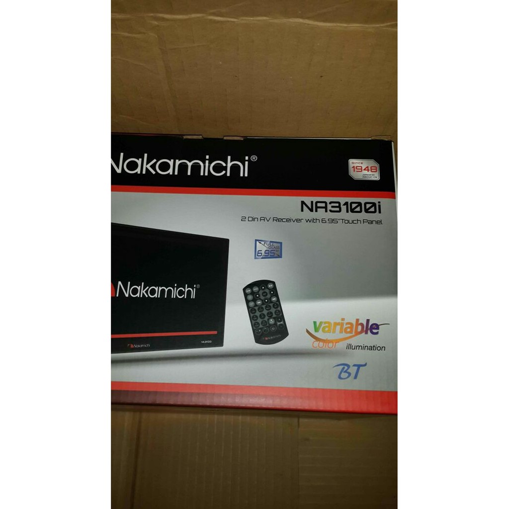Unik Nakamichi NA3101i   Double Din NA 3101i Limited