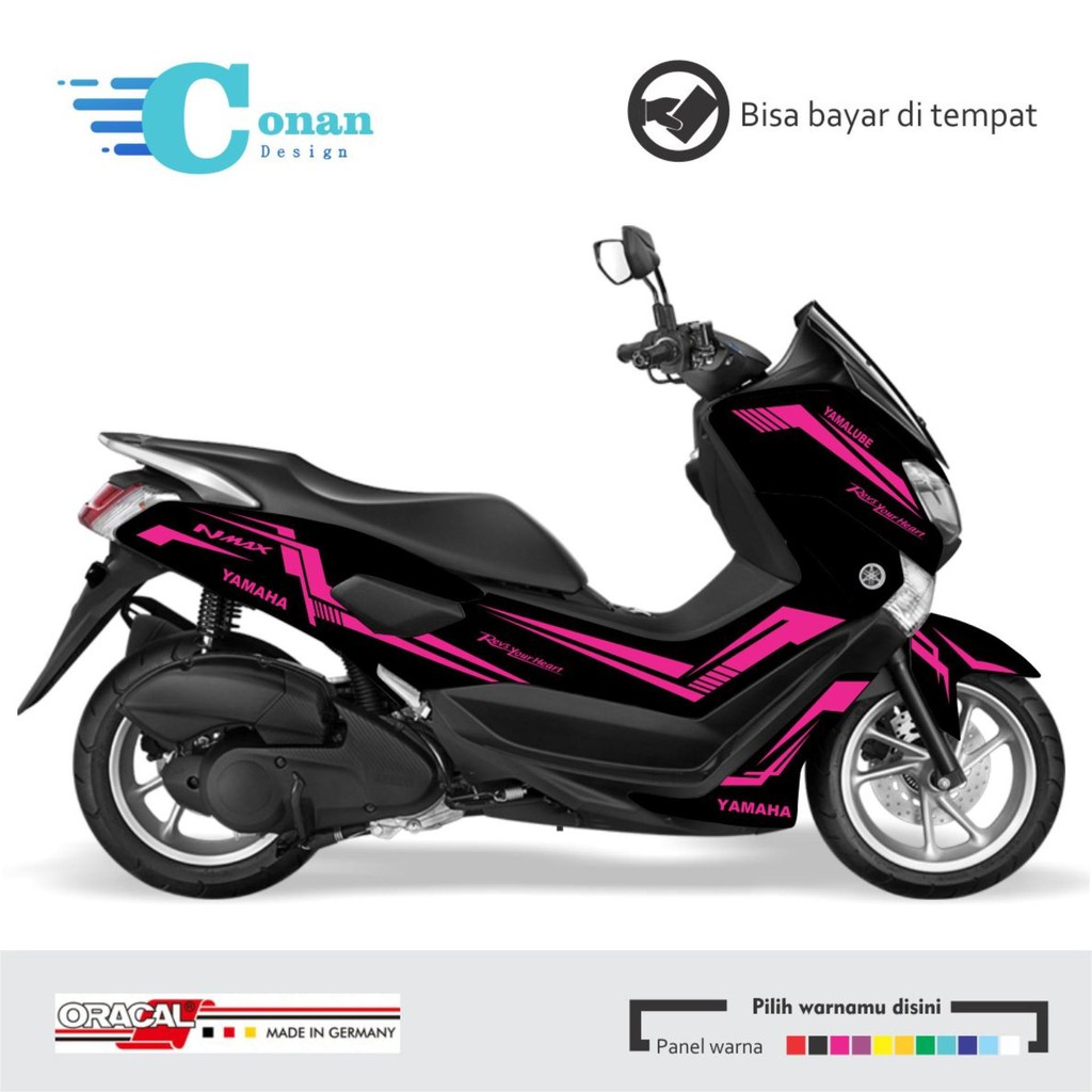 Sticker Cutting Yamaha NMax Yamalube B Terkeren