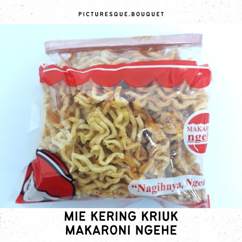 

Mie Kering kriuk makaroni ngehe