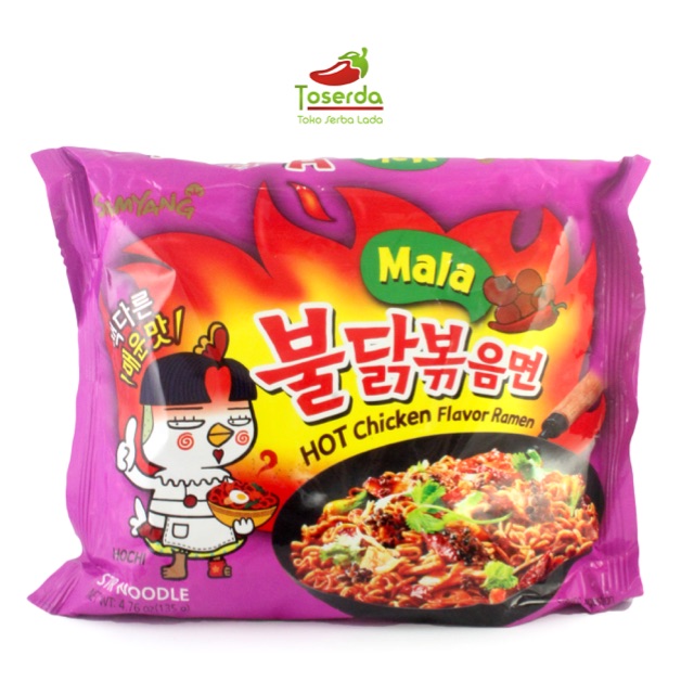 

Mie pedas korea samyang mala 4x