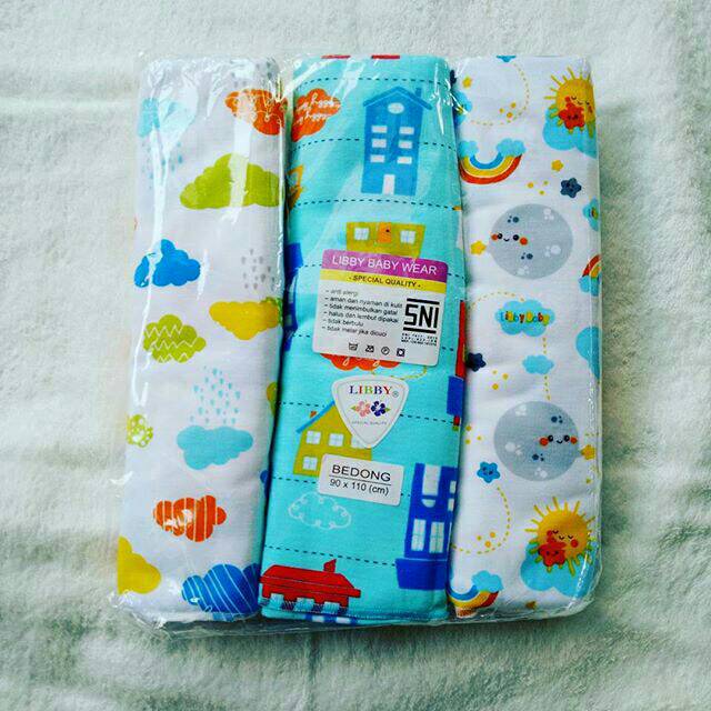 Bedong libby baby wear