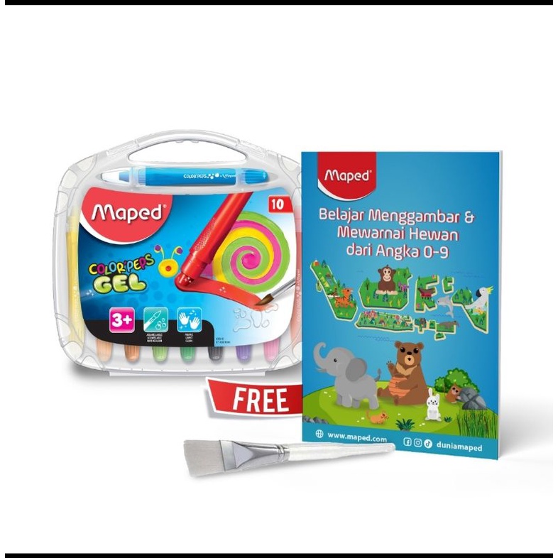 

Maped Gel Crayon 10 warna