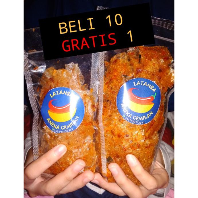 

Cuci Gudang Awal Tahun keripik kaca - balado, 46 gram Promo Awal tahun