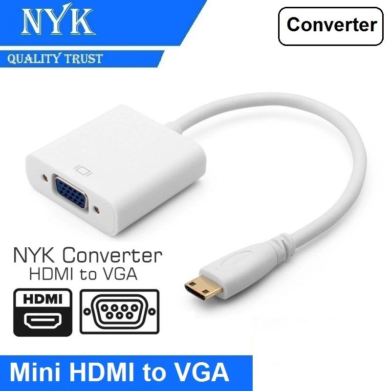 HDMI to VGA Converter Cable Non Audio NYK