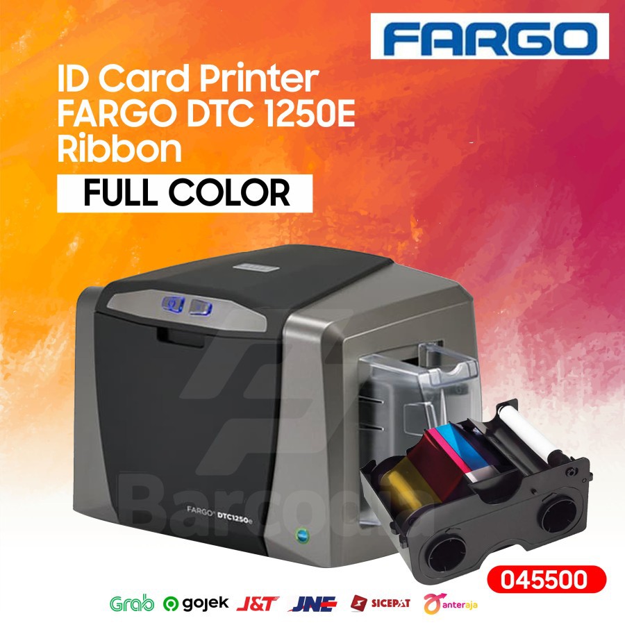 Paket Lengkap Id Card Printer Fargo Ribbon Dtc1250e Dtc 1250e Shopee Indonesia