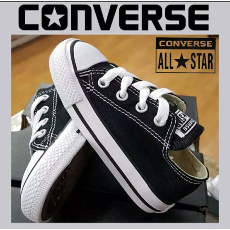 sepatu anak allstar perempuan dan laki laki usia 5-10 tahun converse