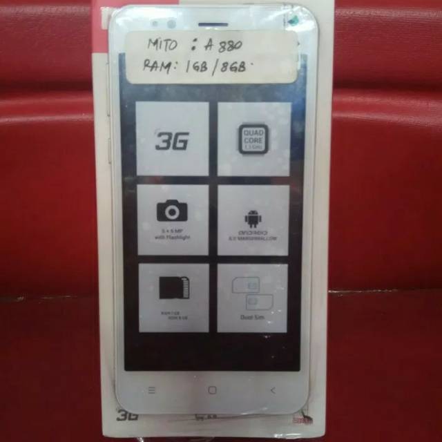 Hp android murah meriah spek tinggi mito a880