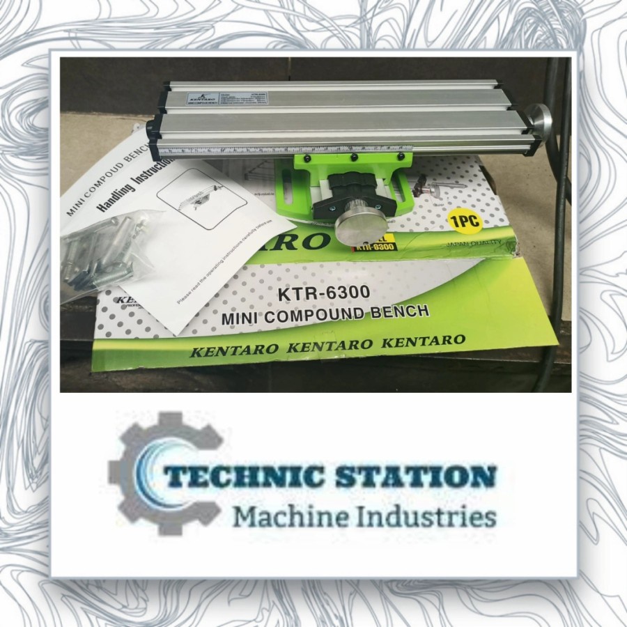 Catok Bor Milling Mini Compound Bench Ragum Cross KENTARO