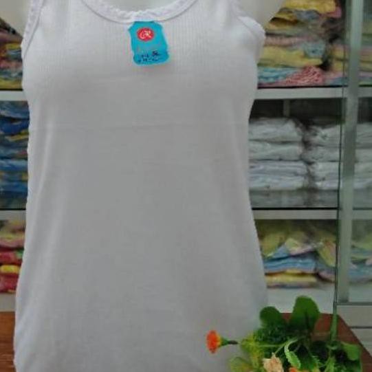 Muraahh - 6pcs kaos dalam anak cewek cowok/kaos singlet remaja/kaos kutang anak/singlet putih