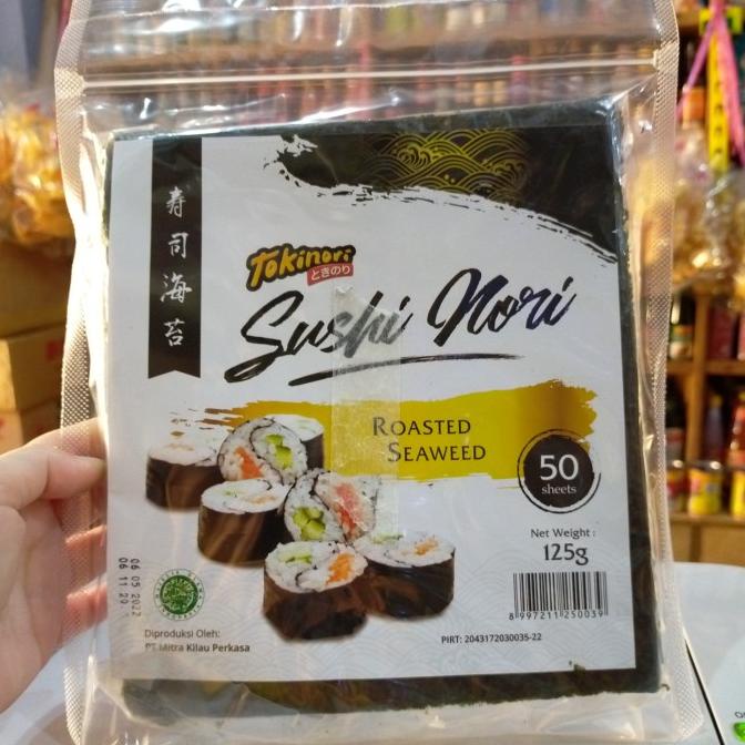 

Tokinori Sushi Nori 50Lembar 125Gr