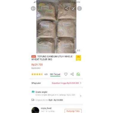 

HG Semolina Flour / Tepung Semolina 1Kg