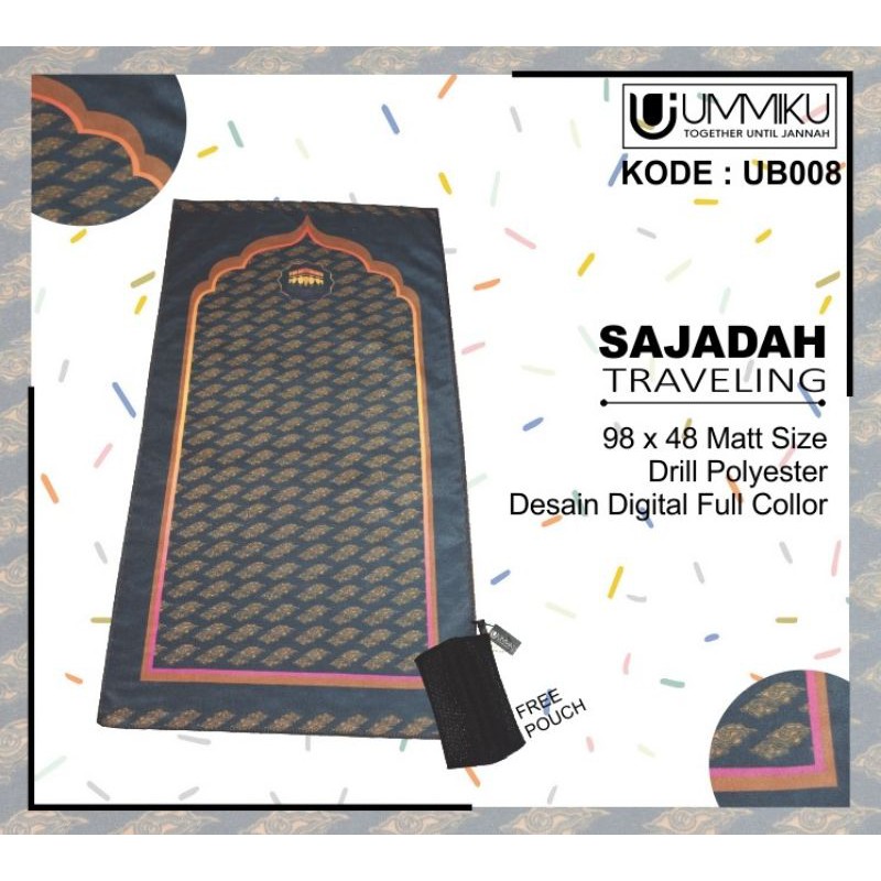 Sajadah Travel UMMIKU seri BASIC