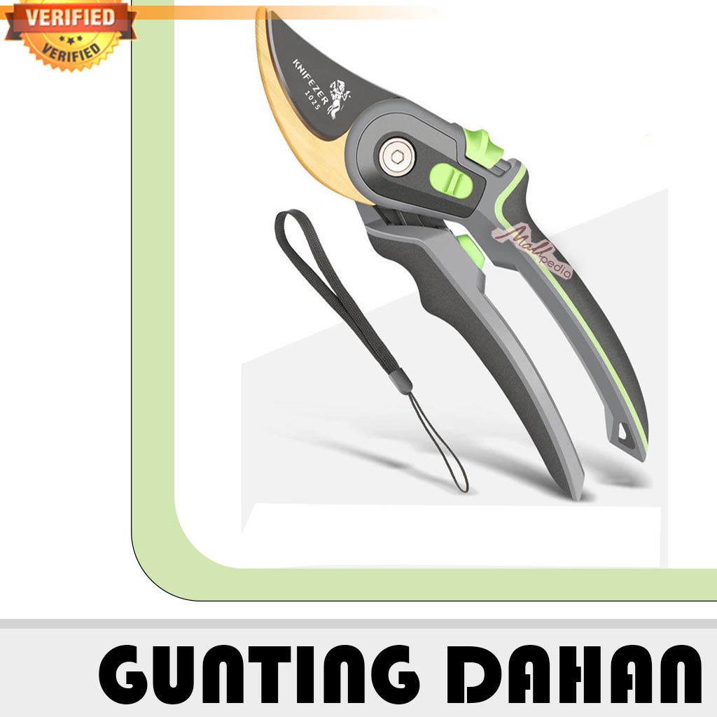 ORI100% Knifezer gunting dahan bunga ranting stek alat potong dahan garden taman AIRAJ Pemotong pruning shears 1020 1025 1026