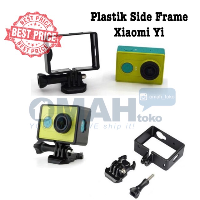 Plastic Side Frame For Xiaomi Yi Action Camera