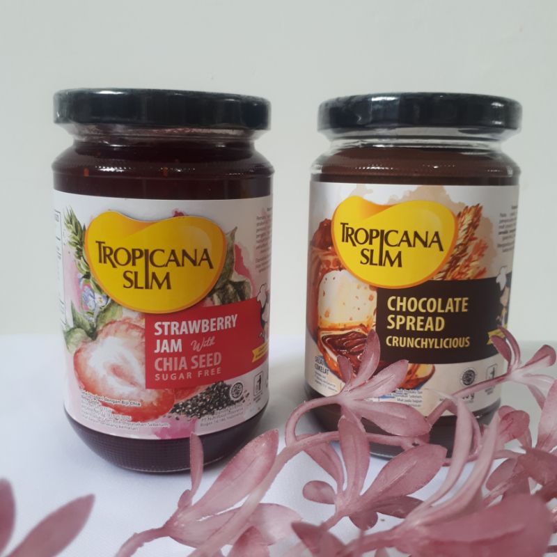 

Tropicana Slim Selai Cokelat / Stroberi - Chocolate Spread - Strawberry Jam