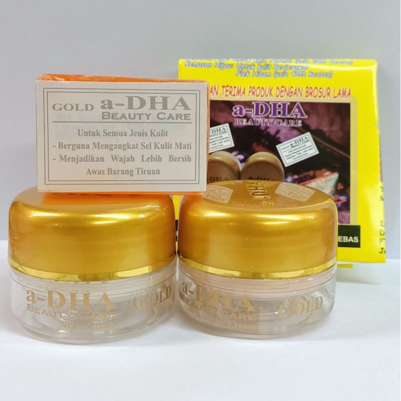 paket 3in1 dha // cream a dha gold super timbul original