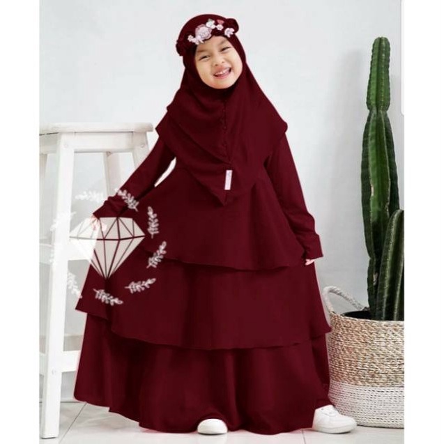 BAJU GAMIS WANITA TERBARU 2021 BAJU GAMIS LEBARAN KEKINIAN ALL SIZE