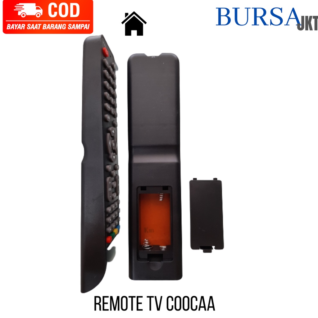 REMOTE REMOT TV COOCAA HITAM PANJANG 32 INCH PANJANG