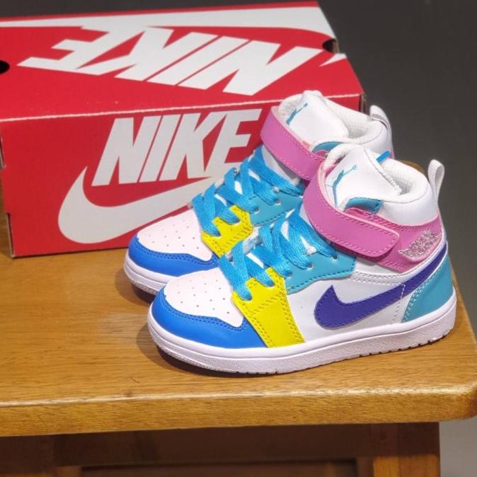 Sepatu Nike Jordan Anak Perempuan Multicolor Include Box