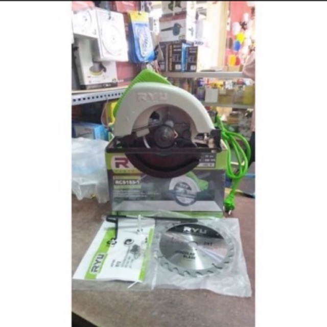 Mesin Circular Saw RYU RCS185-1 - Gergaji Circle 7-1/4’’