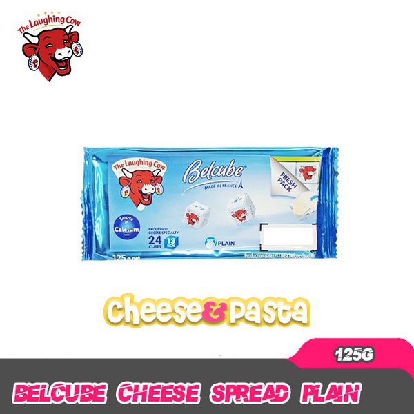 

Belcube Cheese Spread Plain 125 Gr / Keju MPASI isi 24 Pcs