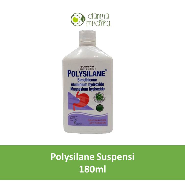 Polysilane suspensi 180ml 180 ml obat maag dan anti kembung