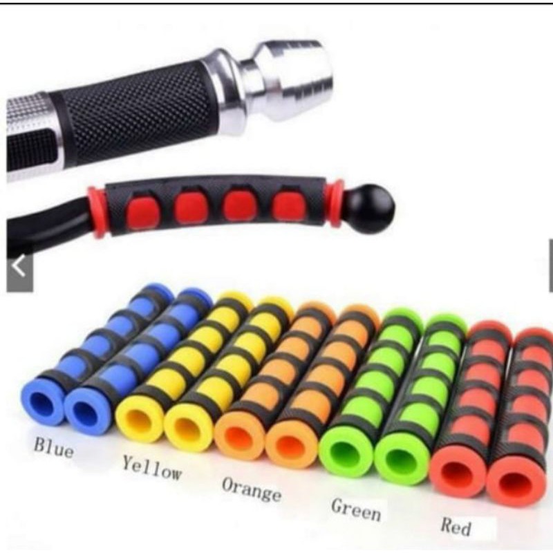 Karet handel karet handle warna 2pcs