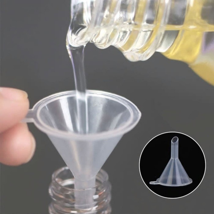 CORONG MINI PLASTIK MINYAK PARFUME / CORONG MINI PLASTIK KECIL FUNNEL