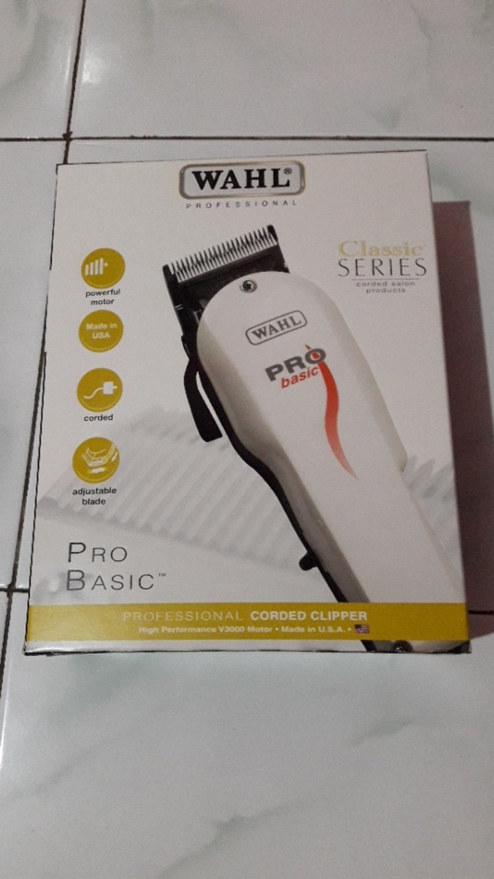 Clipper Mesin Alat Cukur Rambut WAHL  ProBasic Pro Basic 