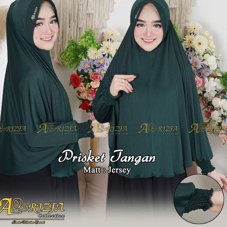 JILBAB LENGAN PLISKET/HIJAB TANGAN PLISKET/JILBAB JUMBO/HIJAB SYAR'I ORI AR-RIZFA "LRA.01Jl22r"