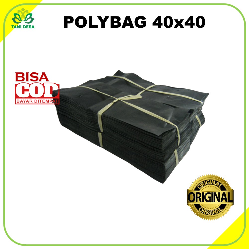 Jual Polybag 40x40 / polibag 40x40 / polibek Plastik 40x40 Eceran ...