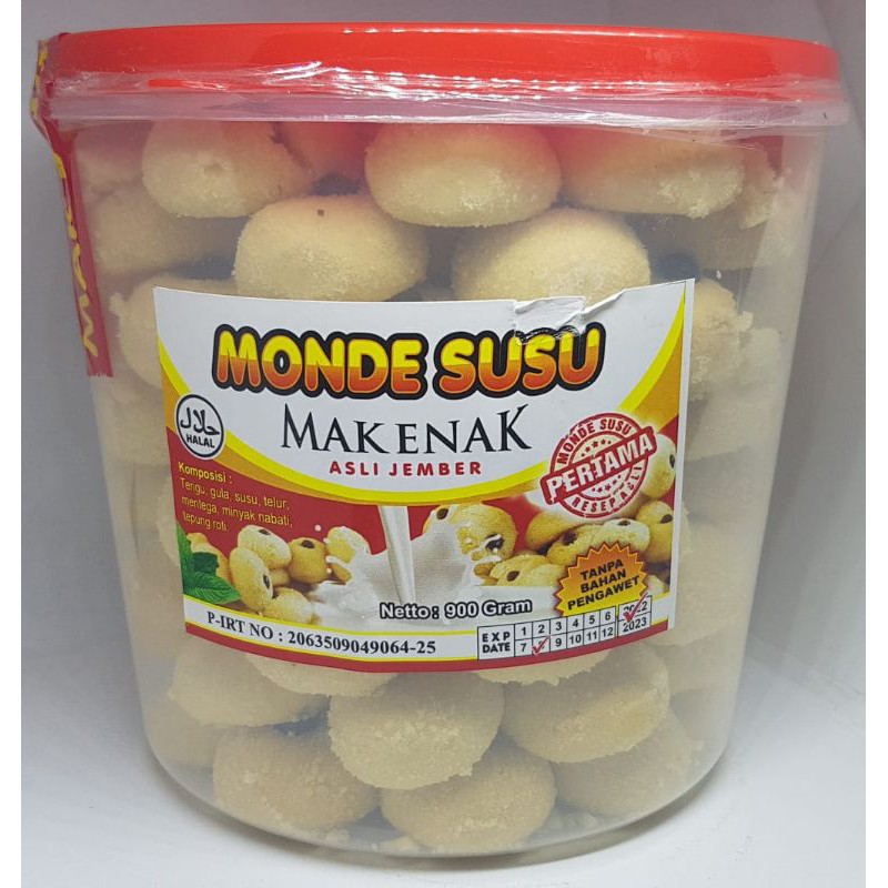 

Kue Kering Lebaran Monde Susu 900 gram